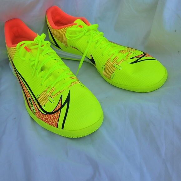 Nike Neon Yellow and Orange Athletic Shoes - Picture 1 of 6